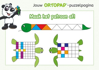Denk- en concentratieopgaven - Maak het patroon af!