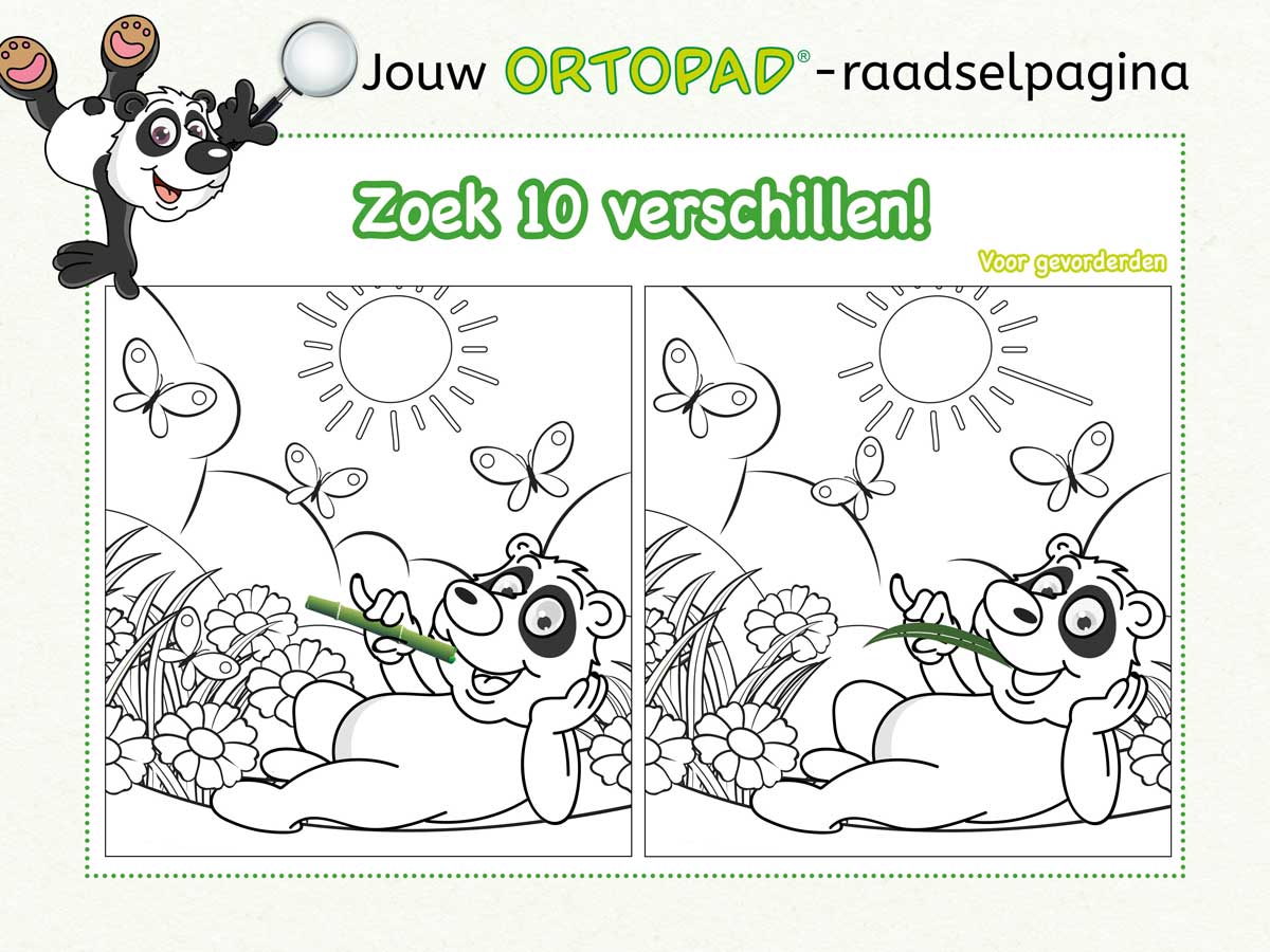 Zoek 10 verschillen! – gevorderden